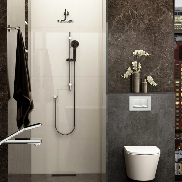 Finish the Look with Coordinated Bathroom Details