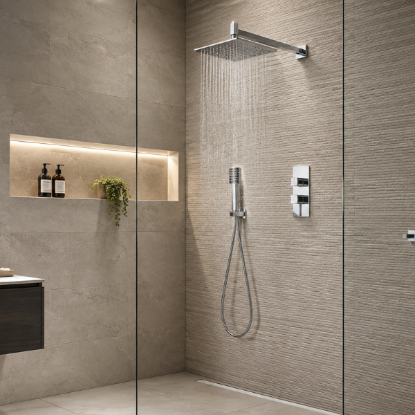Rainfall Showers Are Becoming the Centrepiece of Modern Bathrooms