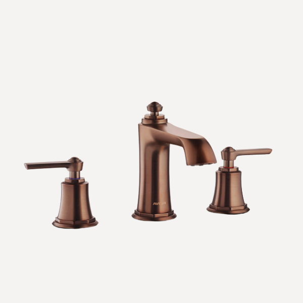 Liberty Three Hole Basin Mixer Tap Oil Rubbed Bronze