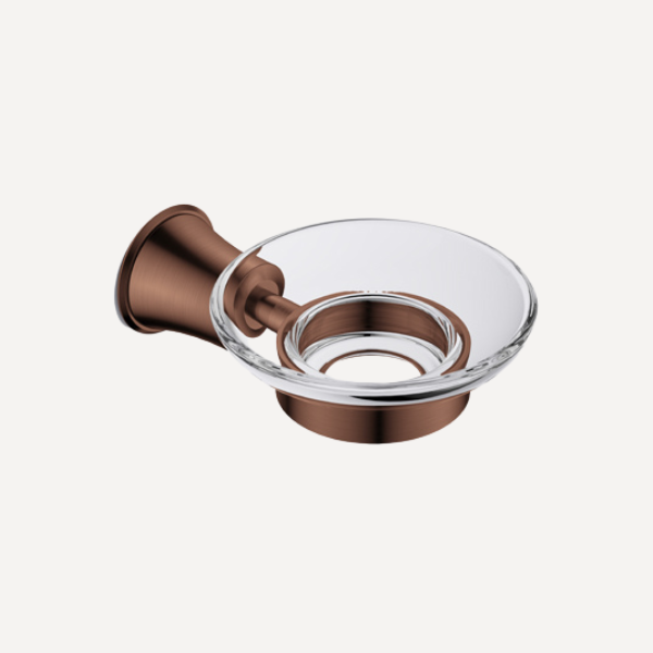 Liberty Glass Soap Dish Oil Rubbed Bronze