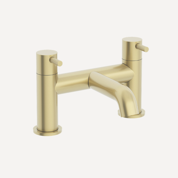 Ravine Bath Filler Tap Brushed Brass