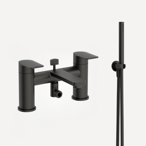 Suburb Bath Shower Mixer Tap Matt Black