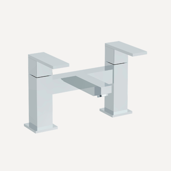 Bloque Bath Filler Tap Chrome