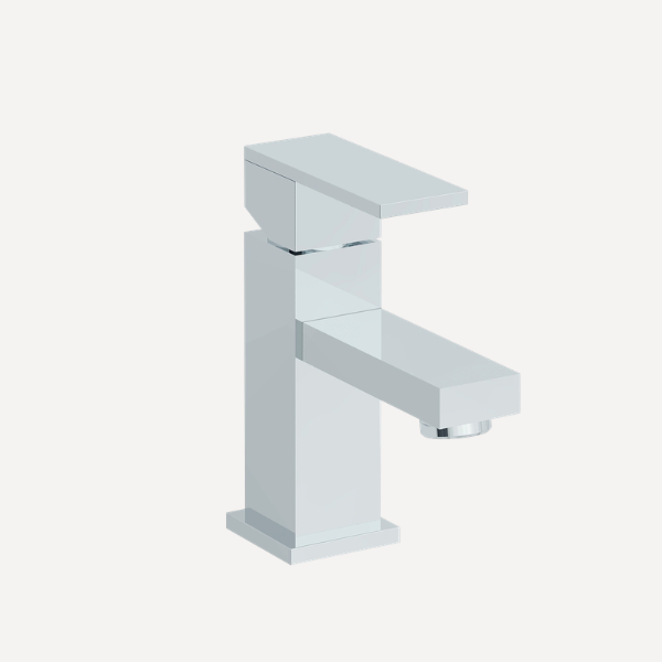 Bloque Small Basin Mixer Tap Chrome
