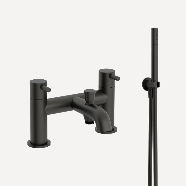 Ravine Bath Shower Mixer Tap Matt Black