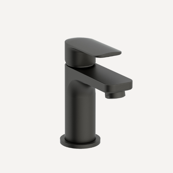 Suburb Small Basin Mixer Tap Matt Black