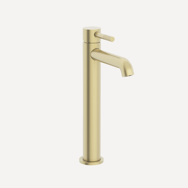 Ravine Tall Basin Mixer Tap Brushed Brass