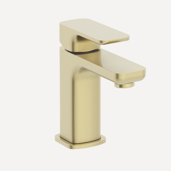 Flite Basin Mixer Tap Brushed Brass