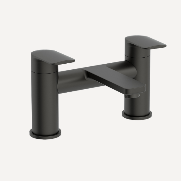 Suburb Bath Filler Tap Matt Black