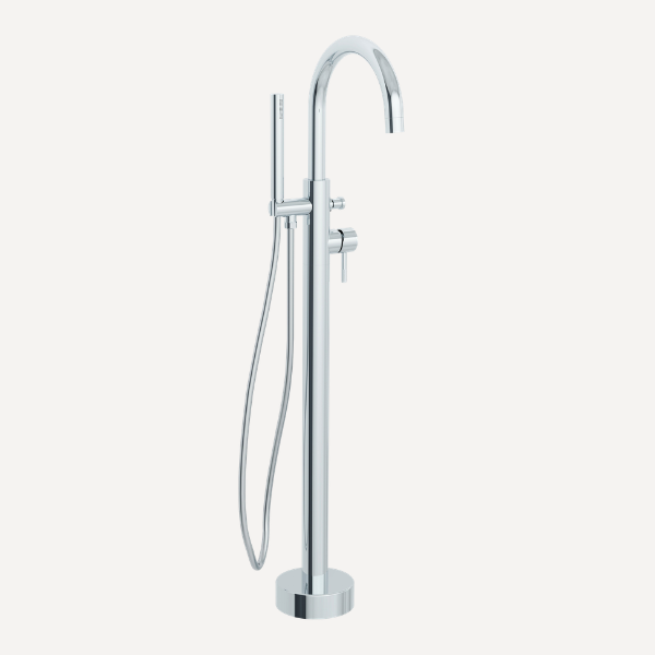 Ravine Floor Standing Bath Shower Mixer Tap Chrome