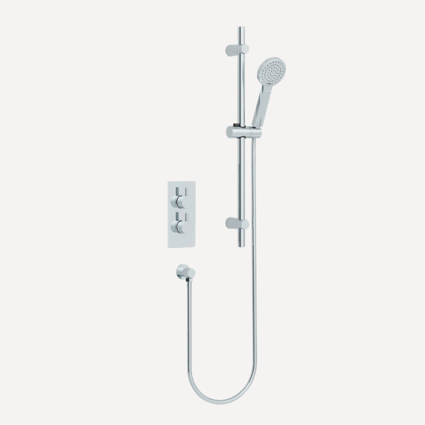 Arco Concealed Thermostatic Valve Shower Set Chrome