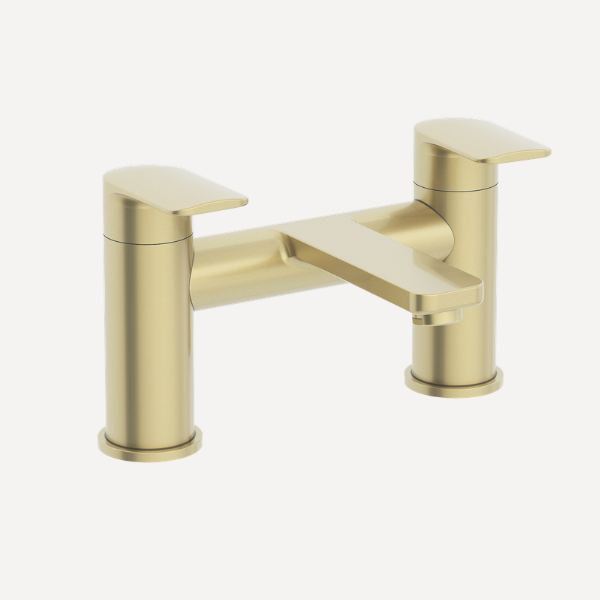 Suburb Bath Filler Tap Brushed Brass